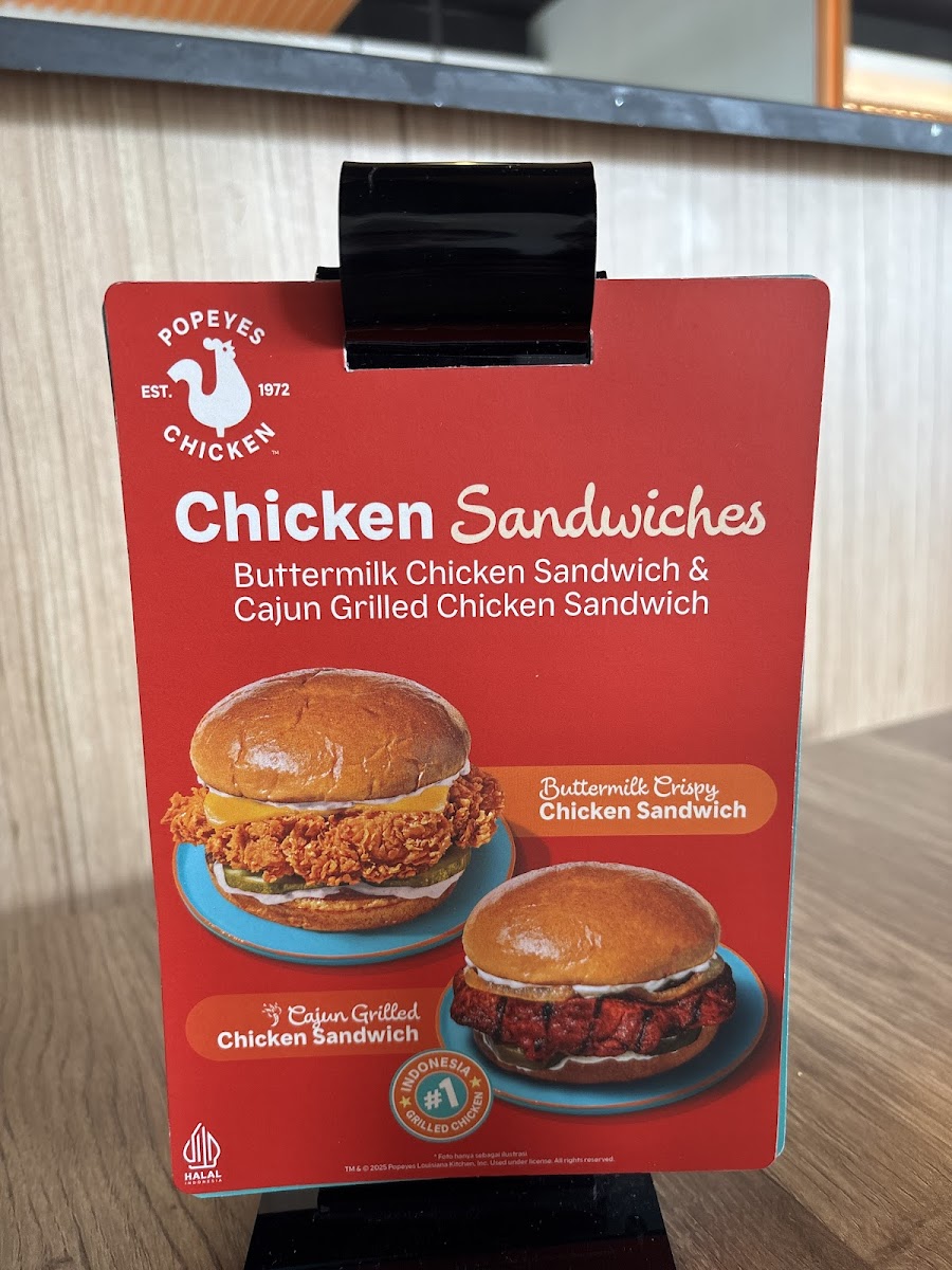 Popeyes Bintaro Menu - Image 2