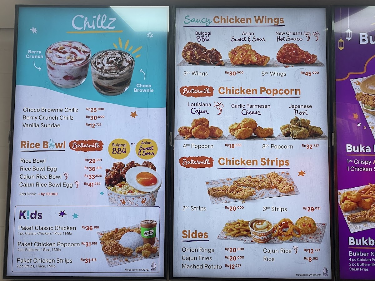 Popeyes Bintaro Menu - Image 5